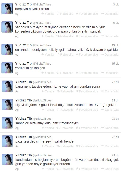 Yıldız Tilbe'den şoke eden karar